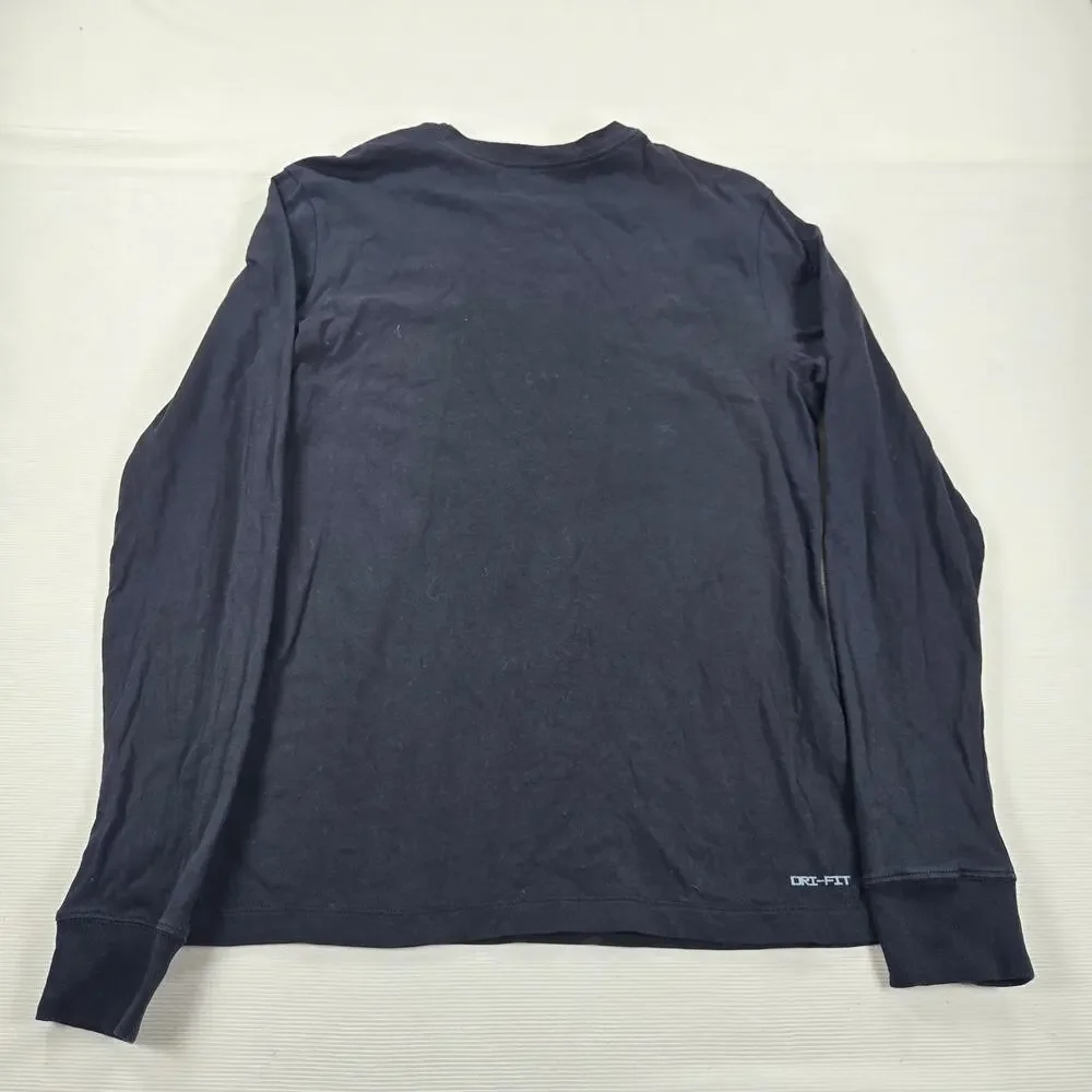Nike Dri-Fit Air Jordan‎ Sport Graphic Long Sleeve Shirt Men's Size Small